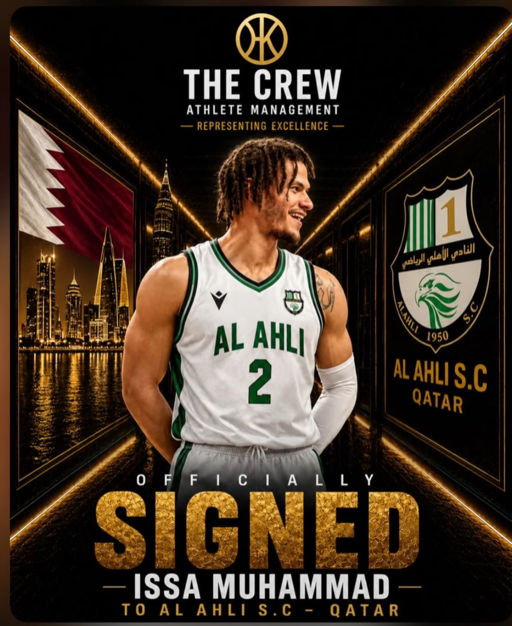 Officially signed graphic: Issa Muhammad to Al Ahli S.C., Qatar